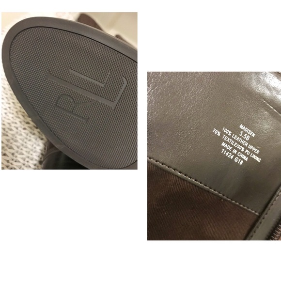 Ralph Lauren Madisen Monogram Leather Riding Boot - Picture 14 of 16